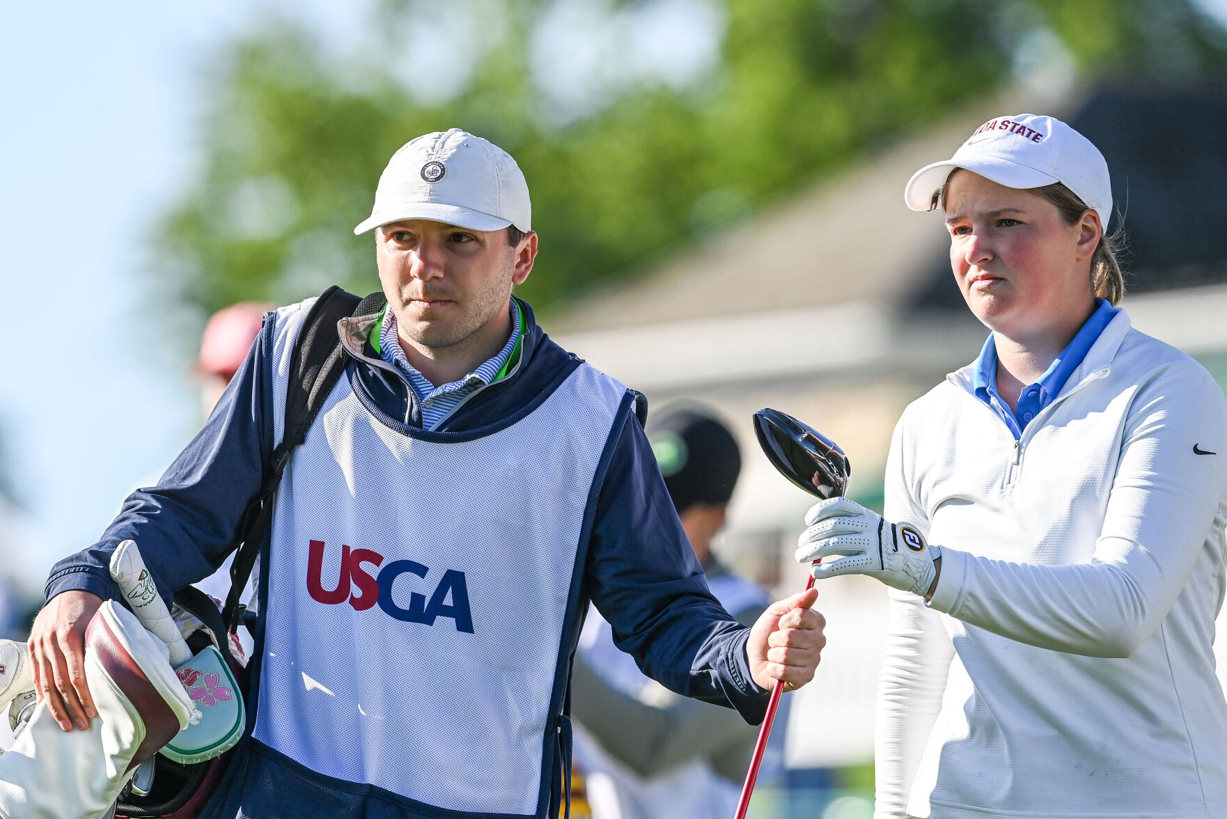 US Women's Open player says local caddy 'knows what he's doing'